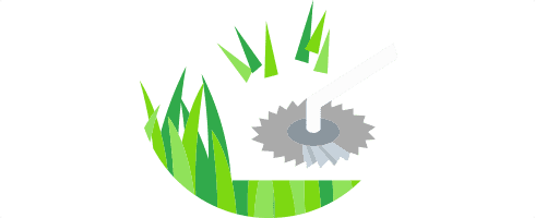 草刈りイラスト